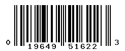UPC barcode number 019649516223 lookup
