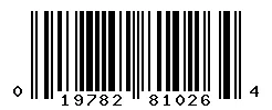 019782810264 barcode