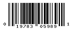 019783059891 barcode