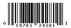 019783242811 barcode