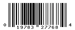 019783277684 barcode