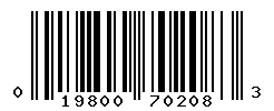 upc 019800702083 barcode image