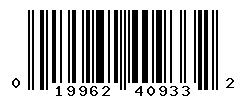 upc 019962409332 barcode image