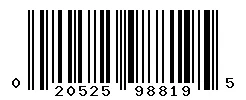 020525988195 barcode