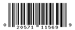 UPC barcode number 020571115699