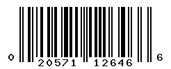 UPC barcode number 020571126466