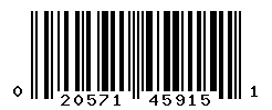UPC barcode number 020571459151