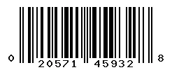 UPC barcode 020571459328
