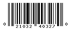 upc 021032403270 barcode image