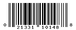 UPC barcode number 021331101488