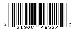 UPC barcode number 021908465272