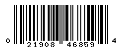 UPC barcode number 021908468594