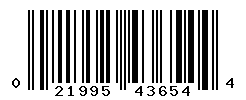 upc 021995436544 barcode image
