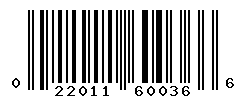 Upc 022011636665 Lookup Barcode Spider