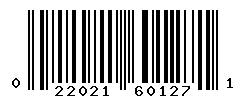 upc 022021601271 barcode image