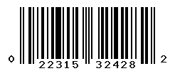 upc 022315324282 barcode image
