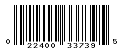 UPC barcode number 022400337395