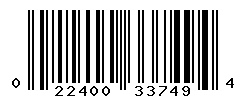 UPC barcode number 022400337494