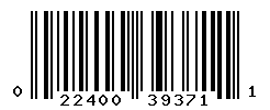 UPC barcode number 022400393711