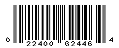 UPC barcode number 022400624464