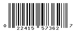 upc 022415573627 barcode image