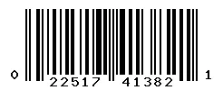 UPC barcode 022517413821