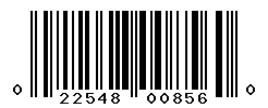 upc 022548008560 barcode image