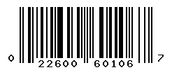 022600601067 barcode