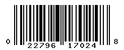 022796170248 barcode