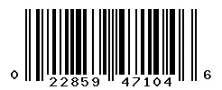 022859471046 barcode