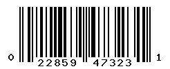 UPC barcode number 022859473231