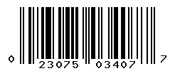upc 023075034077 barcode image
