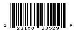 UPC barcode number 023100235295