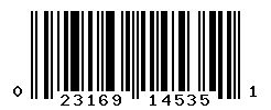 UPC barcode number 023169145351