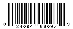 UPC barcode number 024094680979