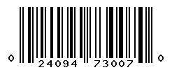 UPC barcode 024094730070