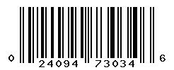 UPC barcode number 024094730346
