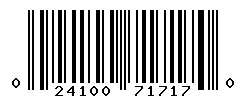 upc 024100717170 barcode image