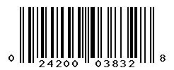 UPC barcode number 024200038328