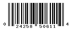 upc 024258506114 barcode image