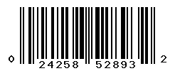 UPC 024258528932 barcode image