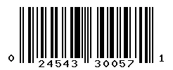 UPC barcode 024543300571