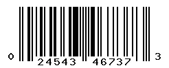 UPC barcode 024543467373