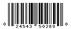 UPC barcode number 024543502890