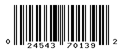 upc 024543701392 barcode image