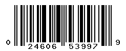 UPC barcode number 024606539979