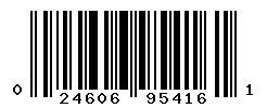 UPC barcode number 024606954161