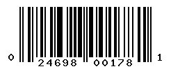 UPC barcode number 024698001781 lookup