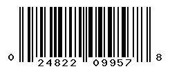 UPC barcode number 024822099578