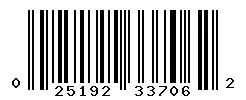 025192337062 barcode